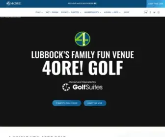 4Oregolf.com(Lubbock Family Golf Entertainment) Screenshot