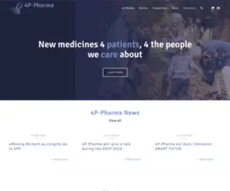 4P-Pharma.com(4P Pharma) Screenshot