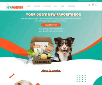 4Pawsbox.com(4PawsBox) Screenshot