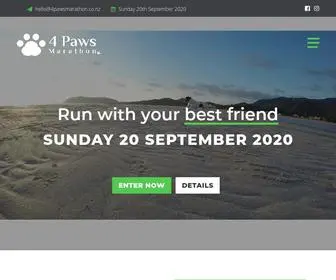 4Pawsmarathon.co.nz(4 Paws Marathon) Screenshot