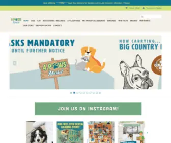 4Pawsmarket.ca(4 Paws Market) Screenshot