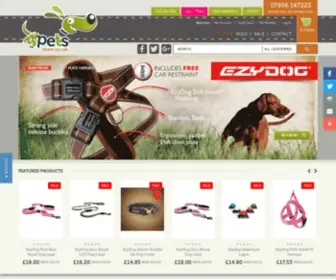 4Pets-Store.co.uk(EzyDog Harness) Screenshot