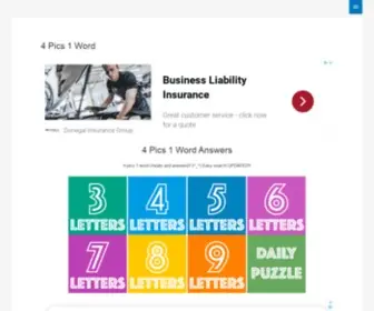 4Pics1Word.info(4 Pics 1 Word Answers) Screenshot