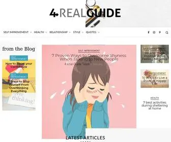 4Realguide.com(4 Real Guide) Screenshot