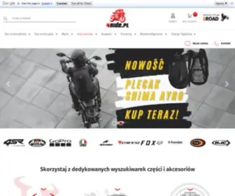 4Ride.pl(Sklep Motocyklowy) Screenshot