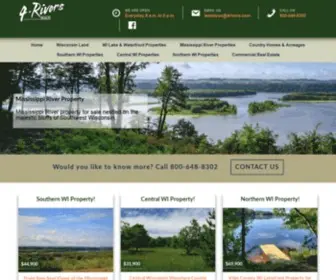 4Rivers.com(Vacation, Investment, and Retirement Property) Screenshot