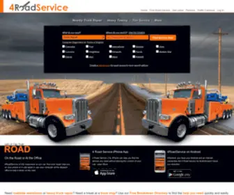 4Roadservice.com(Heavy Towing & Truck Repair) Screenshot