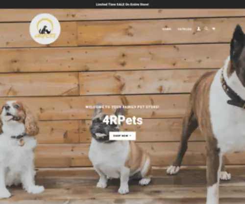 4Rpets.com(Boutique Shop for Animal Lovers) Screenshot