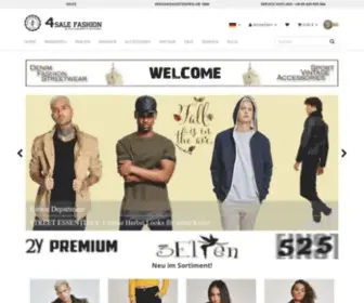 4Sale-Fashion.de(4SALE-FASHION Online Shop für Fashion &amp; Streetwear) Screenshot