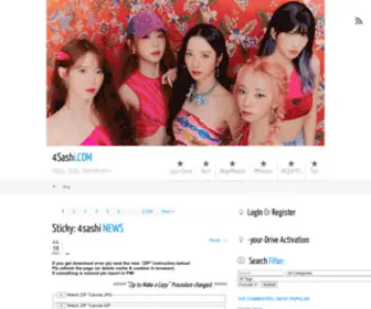 4Sashi.com(←) Screenshot