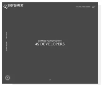 4Sdevelopers.co.in(4S Developers) Screenshot