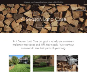 4Seasonlandcare.com(4 Season Land Care) Screenshot