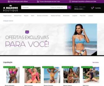 4Seasonsboutique.com.br(4 Seasons Boutique) Screenshot