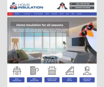 4Seasonshomeinsulation.com.au(4 Seasons Home Insulation) Screenshot