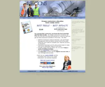 4Seasonsllc.com(Oregon contractor license school) Screenshot