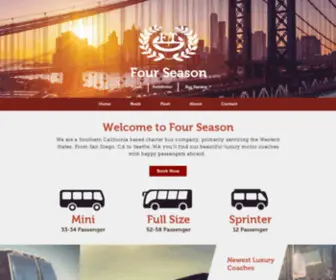 4Seasontravel.com(Charter/Tour Bus Rental) Screenshot