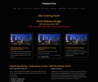 4Seotraining.com.au(SEO Training Perth) Screenshot