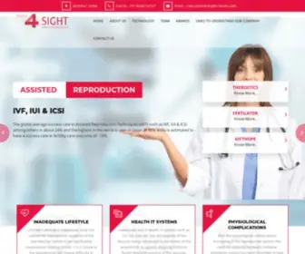 4Sight-Health.com(Innov4Sight Health and Biomedical Systems) Screenshot
