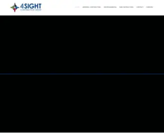 4Sightconstruction.com(4Sight Construction) Screenshot