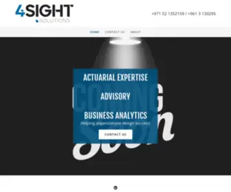 4Sightsolutions.net(4Sight Solutions) Screenshot