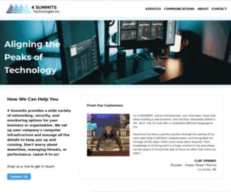 4Summits.ca(4 Summits Technologies Inc) Screenshot