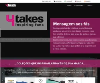 4Takes.com.br(Inspiring Fans) Screenshot