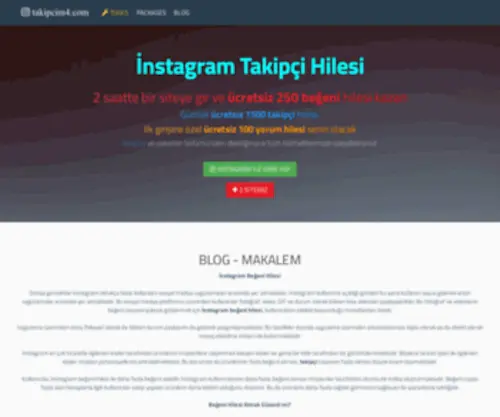 4Takipci.com(İnstagram Takipçi Hilesi) Screenshot