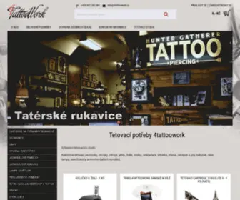 4Tattoowork.cz(Tetovací) Screenshot