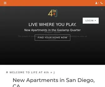 4Thandj.com(Downtown San Diego Apartments) Screenshot