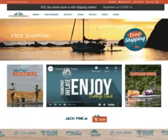 4Theoutdoors.com(Stand up paddle boards and outdoor gear for an ultimate SUP experience) Screenshot