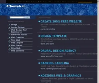 4Theweb.nl(4theweb) Screenshot