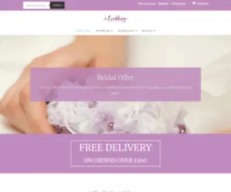 4Thewedding.co.uk(Bridal Accessories and Groomswear) Screenshot