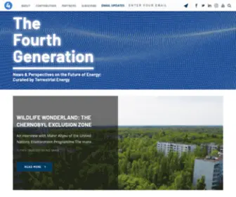4Thgeneration.energy(4Thgeneration energy) Screenshot