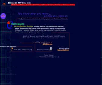 4Thquarter.com(Customizable accounting software) Screenshot