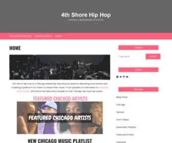 4THshore.com(Chicago's Underground Hip Hop Site) Screenshot