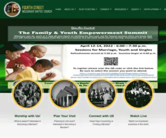4THST.org(4th Street Missionary Baptist Church) Screenshot