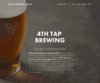 4Thtap.coop(4th tap brewing co) Screenshot