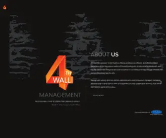 4Thwall.co.za(Artist Agency) Screenshot