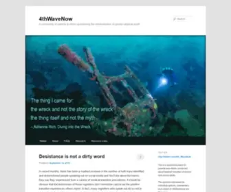 4Thwavenow.com(4thWaveNow) Screenshot