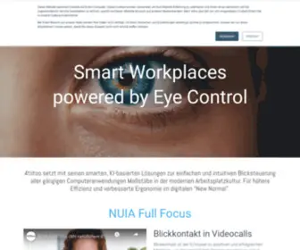 4Tiitoo.com(Innovative Blicksteuerung für Computer Arbeitsplätze) Screenshot