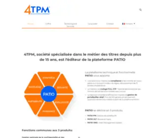 4TPM.fr(Accueil) Screenshot