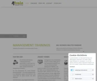 4Train.de(Management Trainings) Screenshot