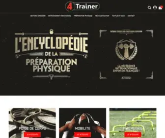 4Trainer.fr(4Trainer, la marque N#1 en préparation physique) Screenshot