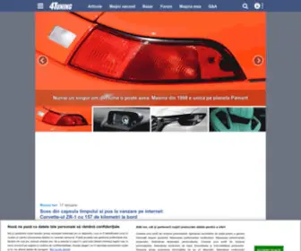 4Tuning.ro(Cel mai complet site auto din Romania) Screenshot