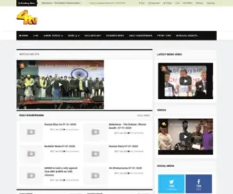 4TVHYD.com(4tv Entertainment and News Channel) Screenshot