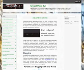 4U39.com(Great Offers 4u) Screenshot