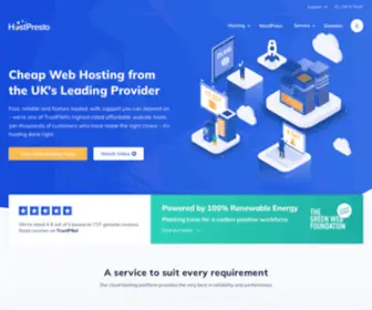 4Uhosting.co.uk(UK Web Hosting and Domain Names at 4UHosting.co.uk) Screenshot