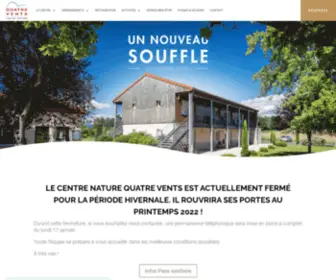 4Vents-Auvergne.com(Centre cyclotouriste) Screenshot