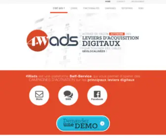 4Wads.com(Campagnes SMS pro) Screenshot