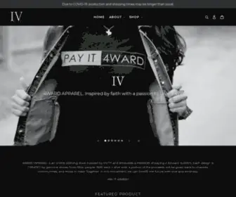 4Wardapparel.com(4WARD APPAREL) Screenshot